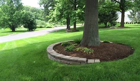 Stone Edging Ideas Around Trees Pin By Doreen On Grass Is Always Greener Landscaping