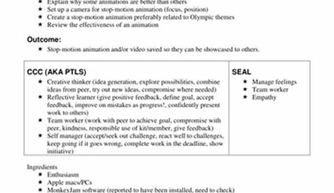 Stop Motion Animation: Lesson PowerPoint, Plan and Basic Guide to