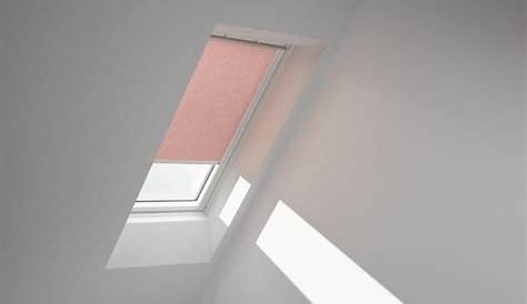 Store Velux Rose Occultant Guirlandes Tuiss
