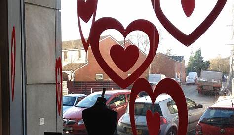 Storefront Valentine Decorations Glam 's And Galentine's Party Decor Ideas Red Soles