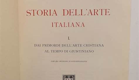 Storia dell'arte italiana Vol. XI° l'architettura del '500 parte I° II