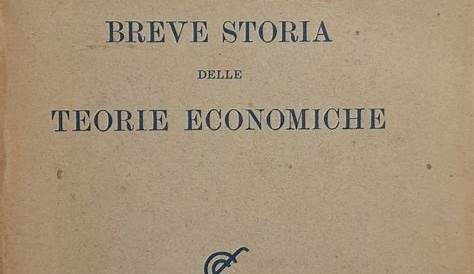 Breve storia delle teorie economiche. by Othmar Spann: Buono (Good