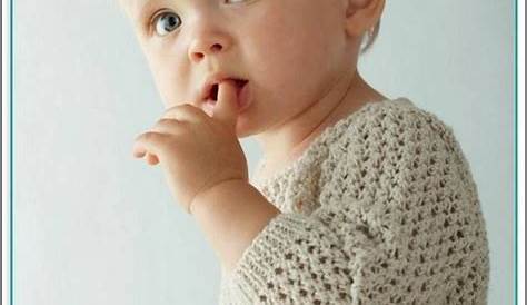 Baby Pullover stricken - tolle Ideen und Muster | Knit baby sweaters