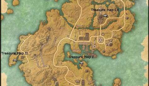 ESO Stros M'Kai CE Treasure Map The Video Games Wiki