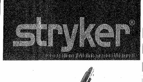 Stryker Power Load Manual