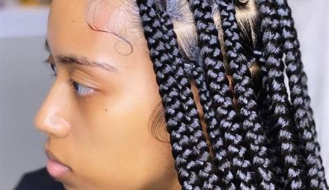Styles For Box Braids Hair With Curly Ends Crochet
