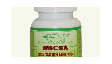 Suan Zao Ren Tang – nourishes blood, calm spirit, clear Heat, relieve