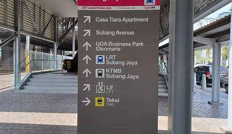 Subang Jaya LRT Station serving SS16 in Subang Jaya - klia2 info