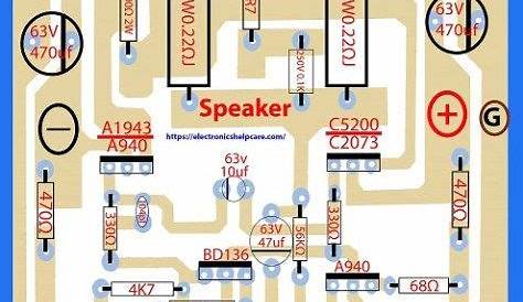 Subwoofer C5198 A1941 Amplifier Circuit Diagram