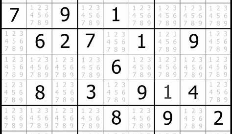 Sudoku Printable Pdf