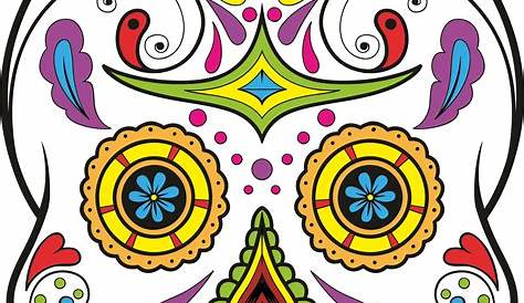 Sugar Skull Clipart, Sugar Skull svg file, Sugar Skull clip art, Sugar