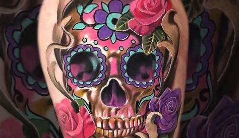 Tattoo Trends - Realistic sugar-skull skull. Skull.skull. #tallmick