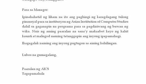 Modyul 5 pagsulat ng liham pangangalakal na nag-aaplay sa t