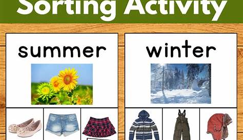 Winter and summer clothes 419003 Vector Art at Vecteezy