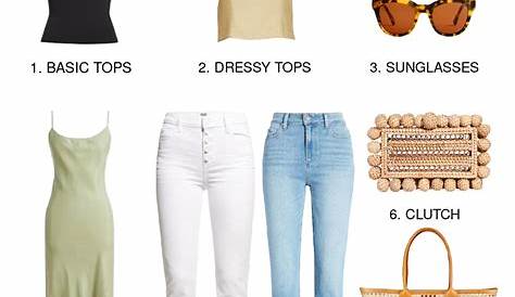 Summer Essentials 10 Basics to Have in Your Wardrobe Natalie Yerger