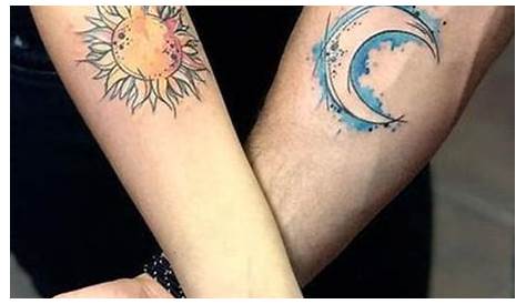 65 Amazing Sun and Moon Tattoo Designs for the Couples - Tattoo Me Now