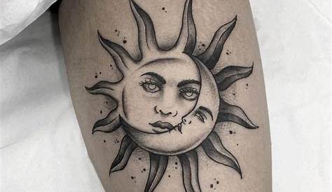 Top 35 Best Sun and Moon Tattoos - [2020 Inspiration Guide]