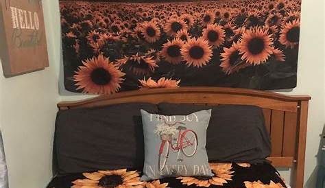 Sunflower Decor Bedroom