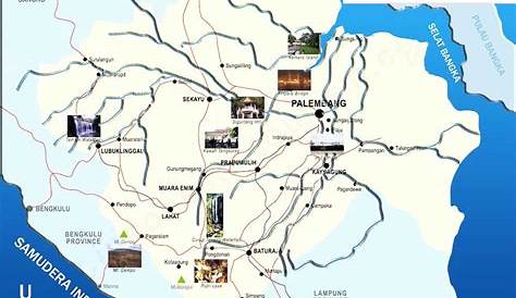 Peta Sumatera Selatan Lengkap dengan Nama Kota - Lamudi