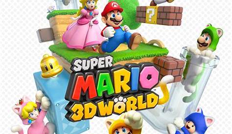 Enjoy Another Round of Super Mario 3D World Official Art - Mario Party