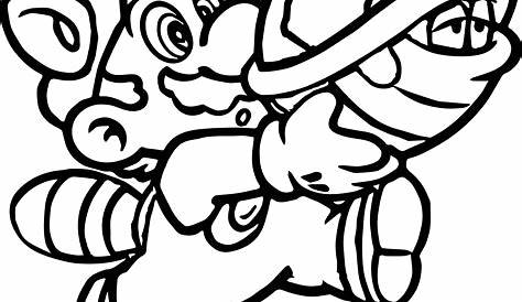 100 Disegni di Super Mario Bros. da Colorare per la Stampa gratuita