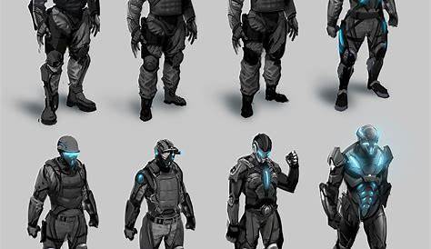 Bassmen | Sci fi concept art, Future soldier, Sci fi