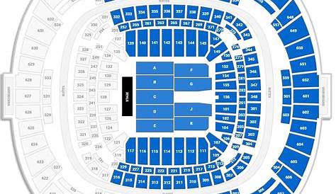 Saints Superdome Seating Chart With Rows And Seat Numbers