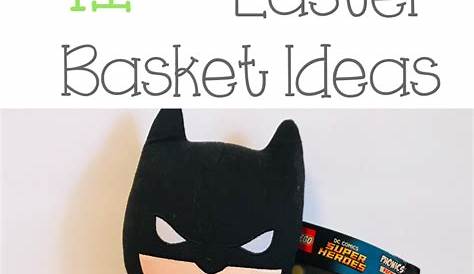 Superhero Easter Basket Ideas My Son Super Hero Holidays