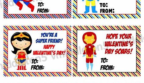 Superhero Valentines Craft Diy Valentine's Diy + 100 Layer Cakelet