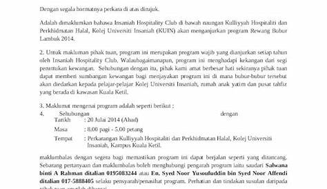 Majlis Sumbangan Bubur Lambuk – PIJ – Perbadanan Islam Johor