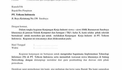 (PDF) Contoh Surat Permohonan Kunjungan - DOKUMEN.TIPS