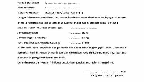 Inilah 7+ Contoh Surat Keterangan Lockdown Perusahaan Paling Lengkap