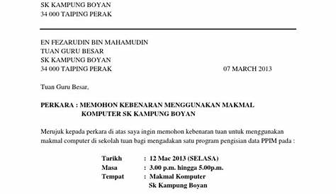 Contoh Surat Mohon Kerjasama Program Surat Mohon Sumbangan Ihya - Riset