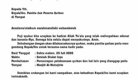 Contoh Surat Undangan Rapat Masjid Pdf Contoh Notulen Rapat - Vrogue