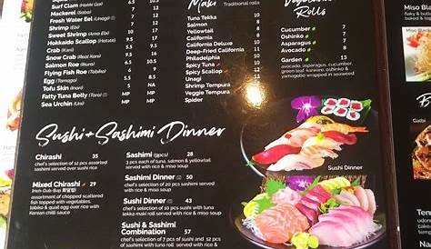 Edo Sushi Bar & Grill menu in Kingsport, Tennessee, USA
