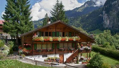 Swiss Chalet House Style , Switzerland ,