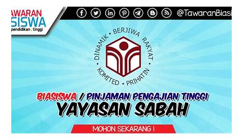 Official Permohonan Tajaan Biasiswa/Pinjaman Yayasan Sabah Pengajian