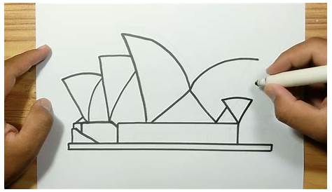 Sydney Opera House Drawing Simple Trace By VinceCheong On DeviantArt