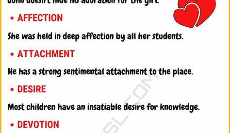Synonym for Passion, what is synonym word Passion - English Vocabs