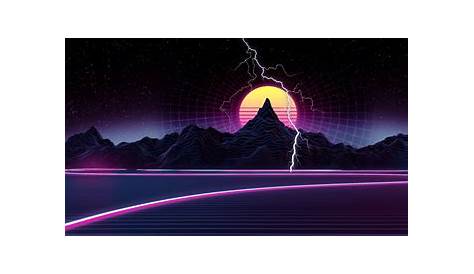 Synthwave Dual Screen Wallpaper by Prostyle43 on DeviantArt