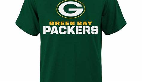 Green Bay Packers Youth Green Clean Cut T-Shirt