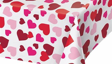 Table Cloth Valentines Amazon Com Round Valentine's Day Pattern 60 Inch