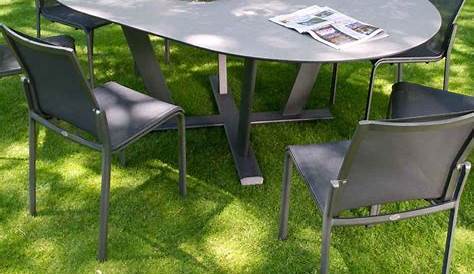 Table De Jardin Ronde Extensible Mobilier Et D'extérieur Les s