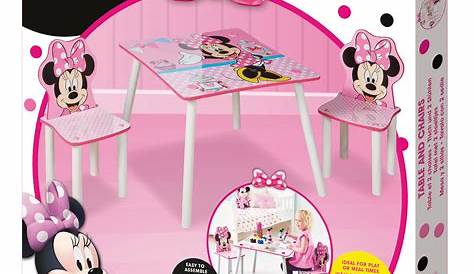 Table Et Chaise Minnie Maxi Toys Mouse Erasabl… (35) Is On Sale On Mercari, Check