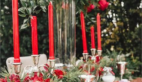 Table Setting Ideas For Christmas Party