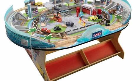 Table Top Race Track Play Mat - Camp Castle