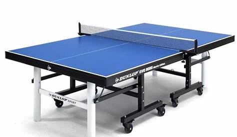 Dunlop Evo 6000 HD Indoor Table Tennis Table - Sweatband.com