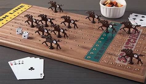 Electric Tabletop Horse Race Spin Arrow Game "Sweet Six