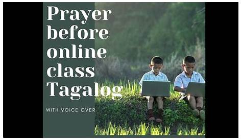 🆕prayer Before Online Class Tagalog | Opening Prayer Before Class