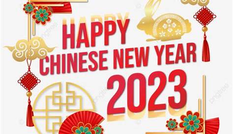 Gambar Desain Teks Seni Tahun Baru Cina 2023 PNG Efek Teks EPS Untuk
